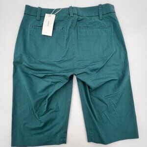 VINCE - Women’s Coin-Pocket Cotton Bermuda Shorts.